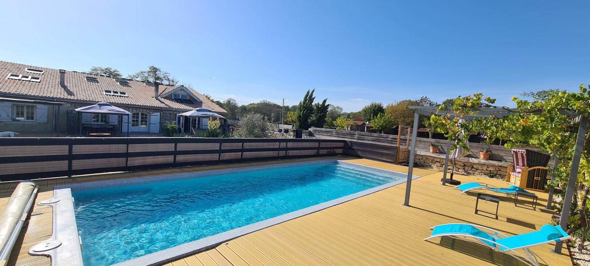 Domaine Des Pres De Joussac - Protocole Sanitaire Strict Villa Jau-Dignac-et-Loirac Luaran gambar