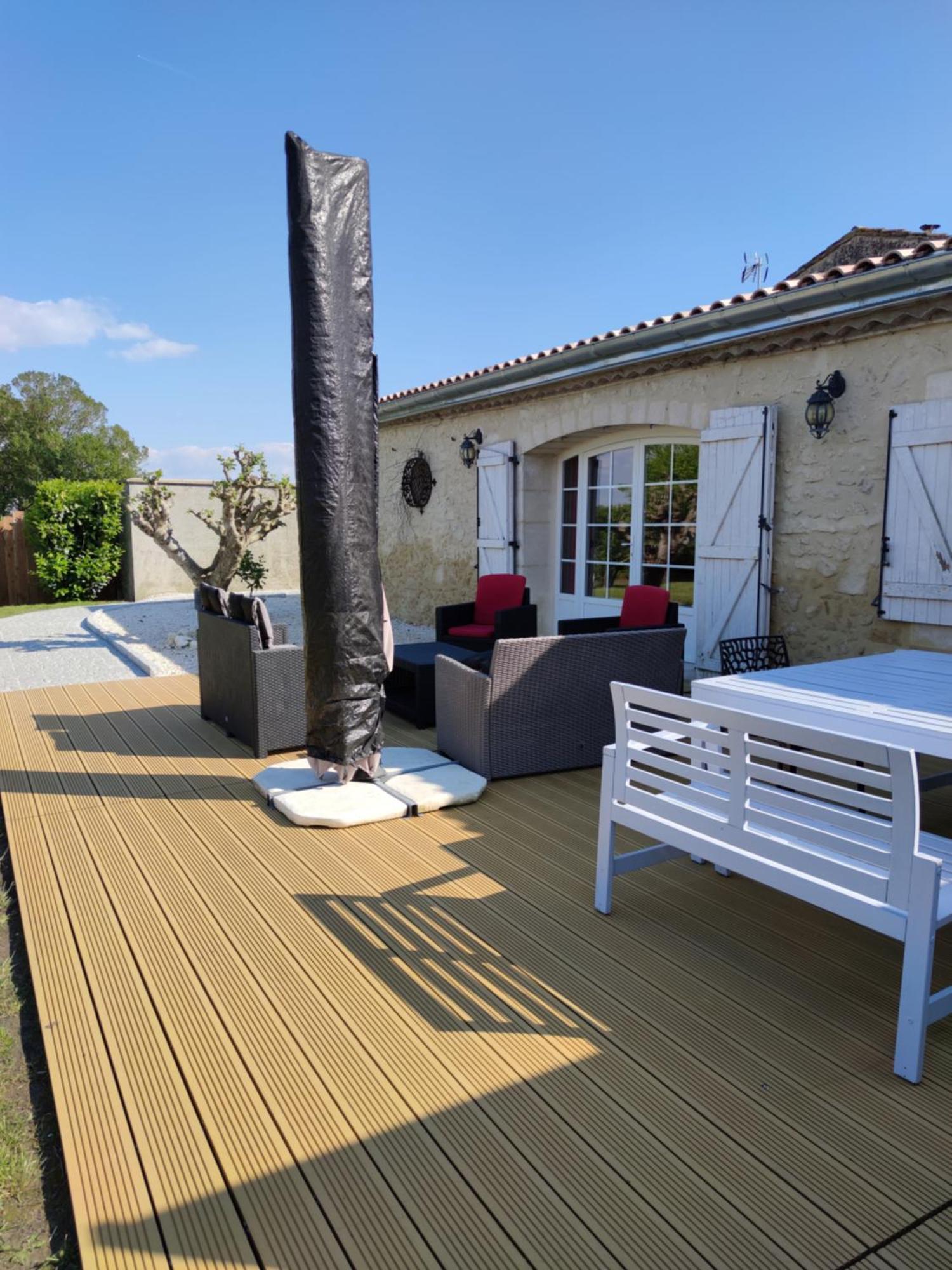 Domaine Des Pres De Joussac - Protocole Sanitaire Strict Villa Jau-Dignac-et-Loirac Luaran gambar